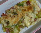 カボチャとアスパラのチーズパン粉焼き作り方6写真