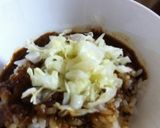 キャベツのせカレー作り方2写真
