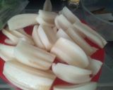 シャキシャキ蓮根のきんぴら作り方1写真