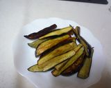 ナスと豚肉の味噌炒め♫作り方1写真