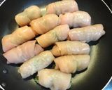 簡単!!鶏ささみの大葉チーズ巻き(梅肉)作り方2写真