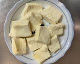 お一人様クリーミー梅炒飯味豆腐野菜炒め作り方2写真