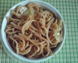 モダン焼きロール~焼きそばが余ったら~作り方1写真