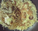 モダン焼きロール~焼きそばが余ったら~作り方5写真