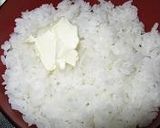 朝ごはんに！簡単！マーガリンで目玉焼き丼作り方1写真