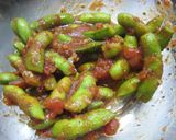 レンジおつまみ 枝豆 本格トマトソース味作り方4写真