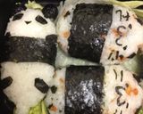 パンダ 俵ネコ 弁当(*^^*)キャラ弁作り方7写真