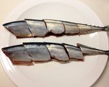 天然塩でいただくサンマの唐揚♡作り方1写真