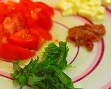 ✿塩昆布で豚肉とトマトとチーズのサラダ✿作り方2写真
