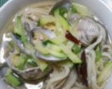 バジラク　カルククス（あさりうどん）作り方5写真