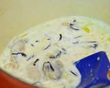 ✿旨みぎっしり塩昆布で牡蠣のミルク煮✿作り方5写真