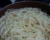 タラコとバジルのスパゲティー作り方2写真