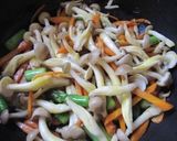 バター風味たっぷり野菜ときのこのソテー作り方4写真