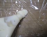 ラップでマヨネーズを絞る方法作り方1写真