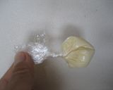 ラップでマヨネーズを絞る方法作り方2写真