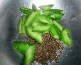 うりずん四角豆の和えたん　京都カフェ作り方6写真