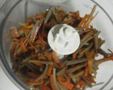きんぴらリメイクつくね丼作り方1写真