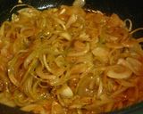 ■アンチョビ＆たっぷり玉葱のトマトパスタ作り方4写真