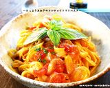 ■アンチョビ＆たっぷり玉葱のトマトパスタ作り方8写真