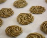 抹茶と黒糖の絞り出しクッキー作り方4写真