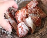 秋鮭と蓮根で＊さっぱり梅ポンサーモン＊作り方5写真