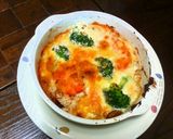 もちむぎ麺でDENグラタン♪作り方6写真