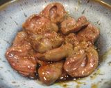 鶏のハートの焼き鳥風作り方5写真