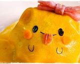 ハロウィン★オムライスDEおばけちゃん作り方5写真