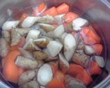 鶏白だしで煮物♪作り方3写真