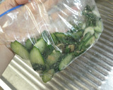 顆粒だしで作る胡瓜と茗荷の浅漬け作り方5写真