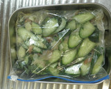 顆粒だしで作る胡瓜と茗荷の浅漬け作り方6写真