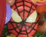スパイダーマン☆幼稚園キャラ弁当☆作り方7写真