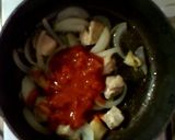 大豆たっぷり＊鶏肉と茄子のトマト煮込み作り方4写真