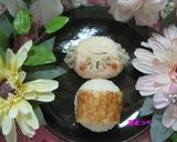 ジィジおにぎり☆キャラ弁作り方8写真