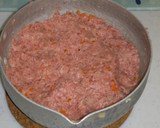わが家の定番＊煮込みハンバーグ作り方1写真