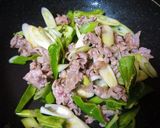 厚揚げと豚肉の味噌炒め作り方2写真