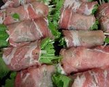 おろしと柚子胡椒でサッパリ★肉巻き水菜　作り方3写真