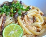 ✿秋色かほる♬すだちと茸の焼きうどん✿作り方7写真