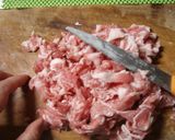 肉汁たっぷり塩麹豚小間とんかつ作り方1写真