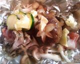 簡単♪秋鮭ときのこの塩糀ホイル焼き♪作り方3写真