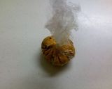 塩こんぶ入りかぼちゃの茶巾作り方2写真