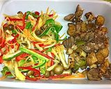 焼き鳥チャプチェ作り方1写真