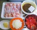 すき家の新カレーで手羽元のカレー煮*゜作り方1写真