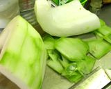■ほっこり甘め♪豚肉と冬瓜の煮物■作り方1写真