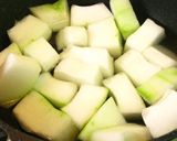 ■ほっこり甘め♪豚肉と冬瓜の煮物■作り方2写真
