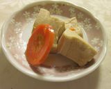 高野豆腐の煮物de卵焼き作り方1写真