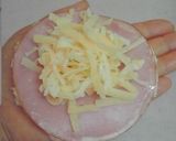 パン粉で作ろう♪とろ～りハムチーズパン❤作り方4写真