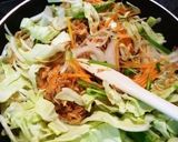 切り干し大根のみそだれソース焼きそば作り方3写真