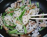 超簡単！野菜天とれんこんできんぴら風✩作り方3写真