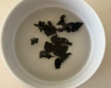 キャベツときくらげと卵で簡単中華炒め作り方1写真